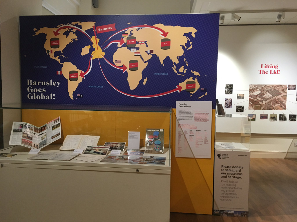 Barnsley Goes global - a view of the exhibition
