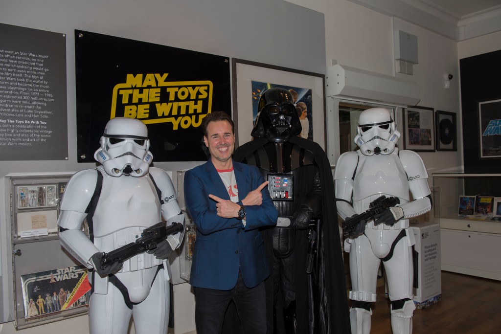 Mat Fox with two storm troopers